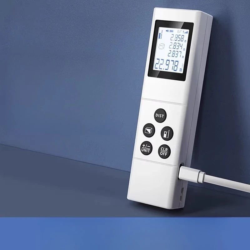 

Laser rangefinder measuring instrument Industrial grade high-precision lithium power measuring room
