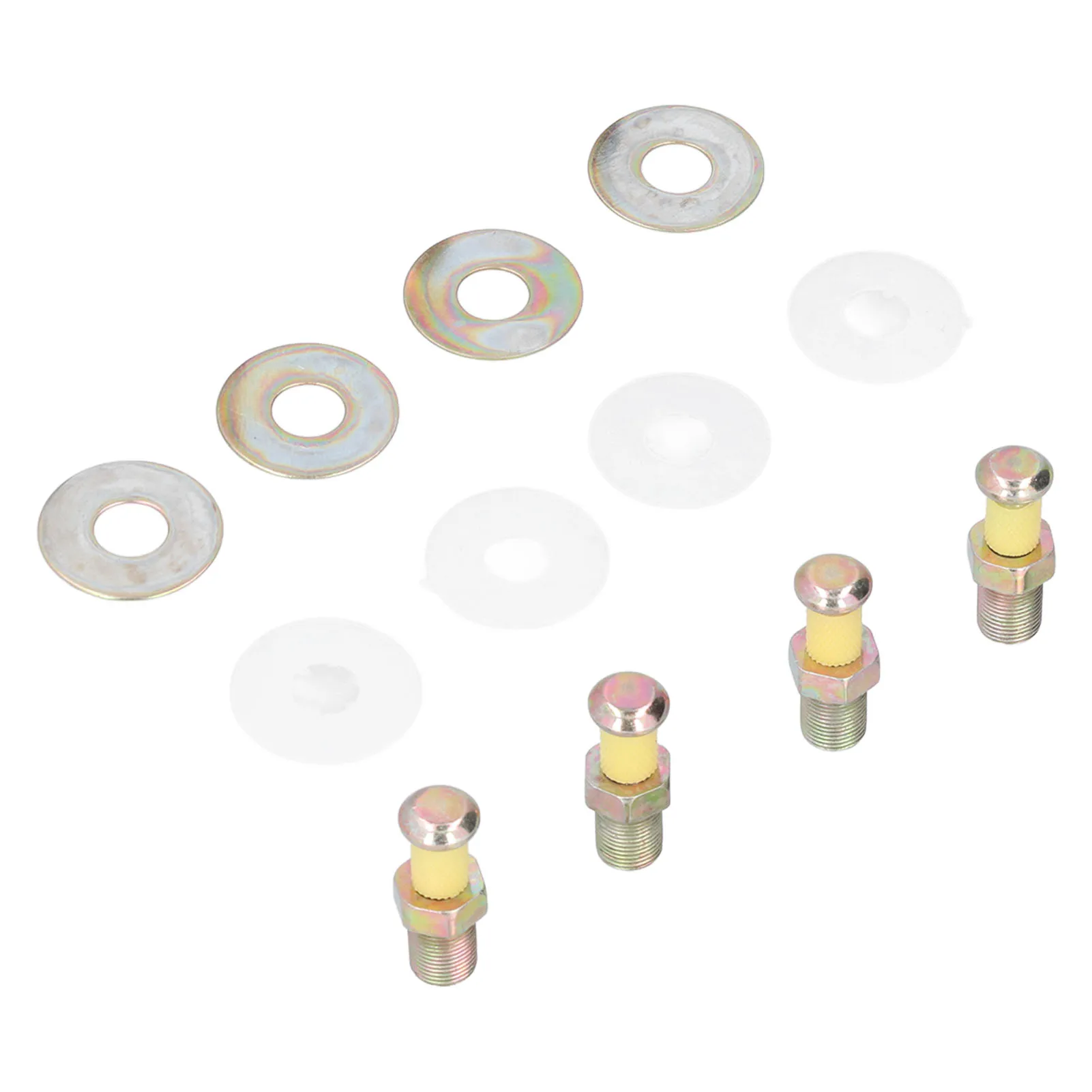 4 Stück Türschlossschrauben 357837034 Splinte ABS Metall Ersatz für CORRADO 1989-1995 Türschlossschrauben Ersatz für MK2 neu