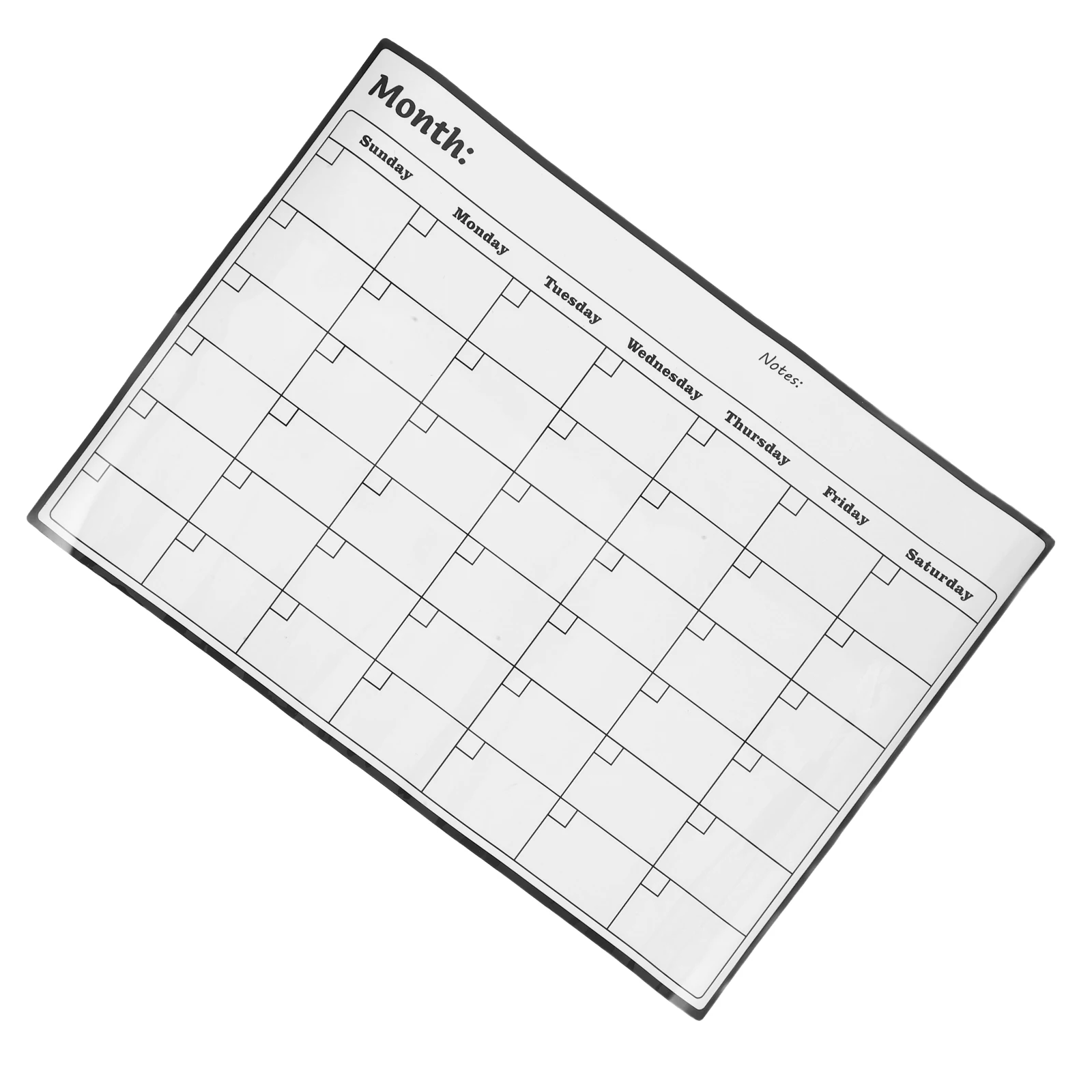 

Erase Schedule Fridge Meal Planner Magnet Dry Calendar A3 Size Magnetic Monthly Planner Clean Home Office