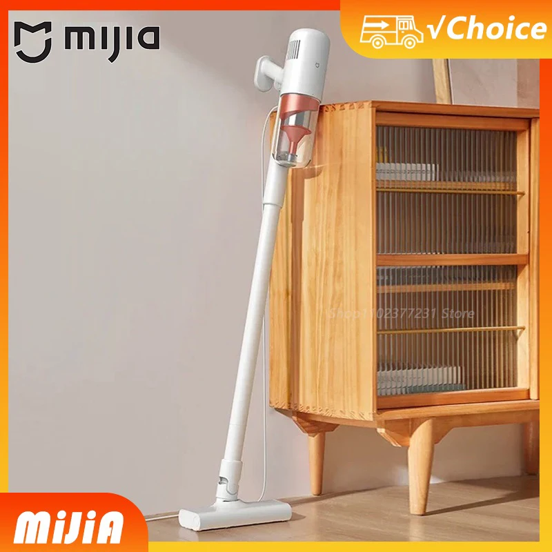 

New Original Mijia Wired Vacuum Cleaner 16kPa Strong Cyclone 5 Fold Suction Depth Filtering Handheld Sweep Cleaning Home