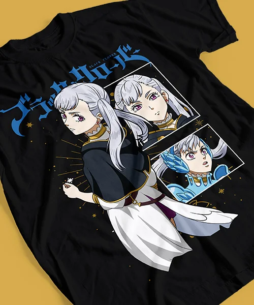 Camiseta unisex Black Clover Noelle Silva