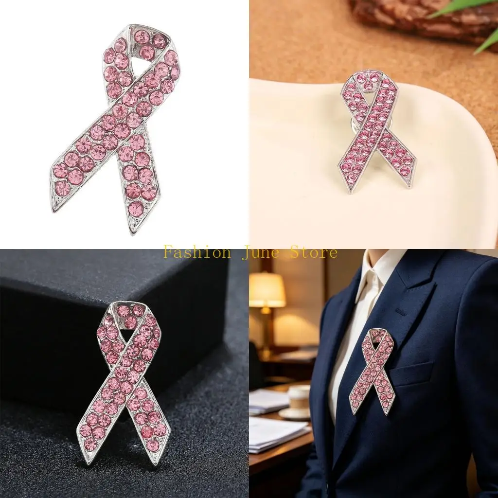 N5KA Beautiful Alloy Bowknot Pin Delicate Craftsmanship Badge For Daily Wear