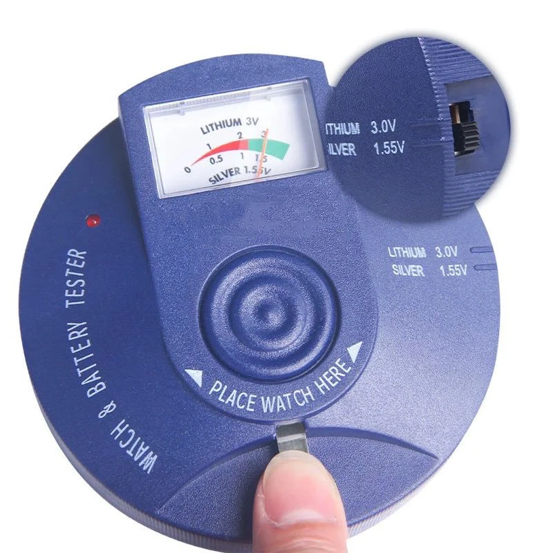 Professional Watch Repair Quartz Movement Detector Portable Watch Movement Tester for Watch Battery Level Testing