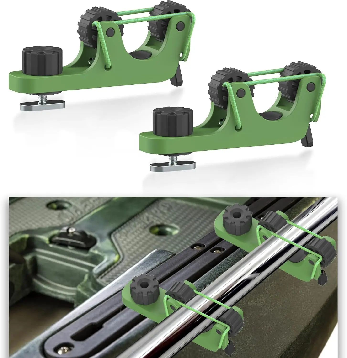 

Крепление для весла Aventik (2 шт.), держатель для весла на направляющую, зажим для стандартного весла, аксессуары для каяка