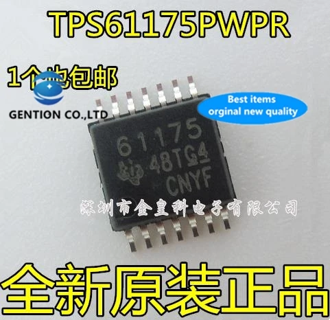 

10 шт. TPS61175 TPS61175PWPR 61175 усилитель высокого давления, преобразователь для дома, точечная игра, в наличии, 100% новый и оригинальный