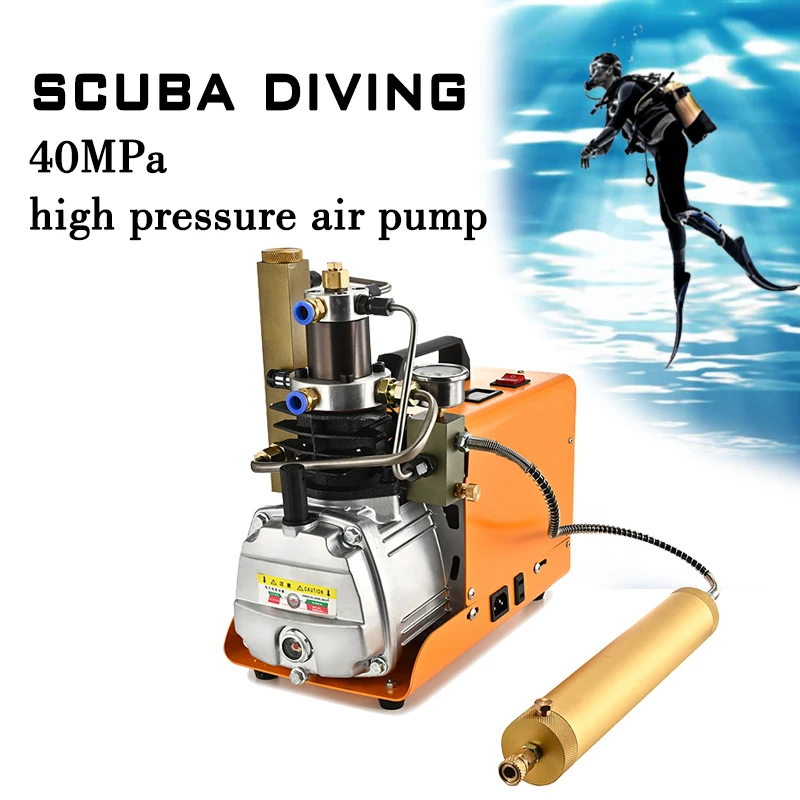 4500Psi Small Air Pump for Scuba Breathing Scuba Diving Tank Equipment Portable Oxygen Tank