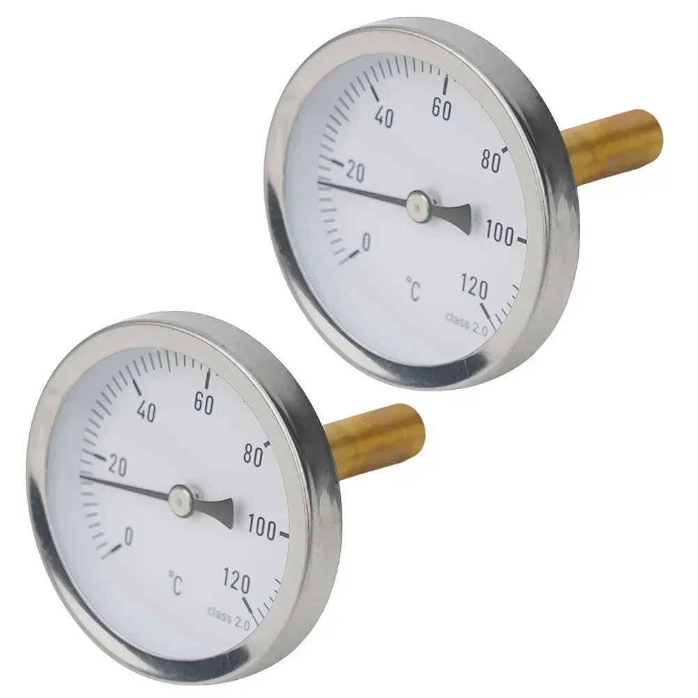 Heating Thermometer Water Temperature Meter Temperature Range 0-120 C Safety And Stability Boiler Temperature Gauge
