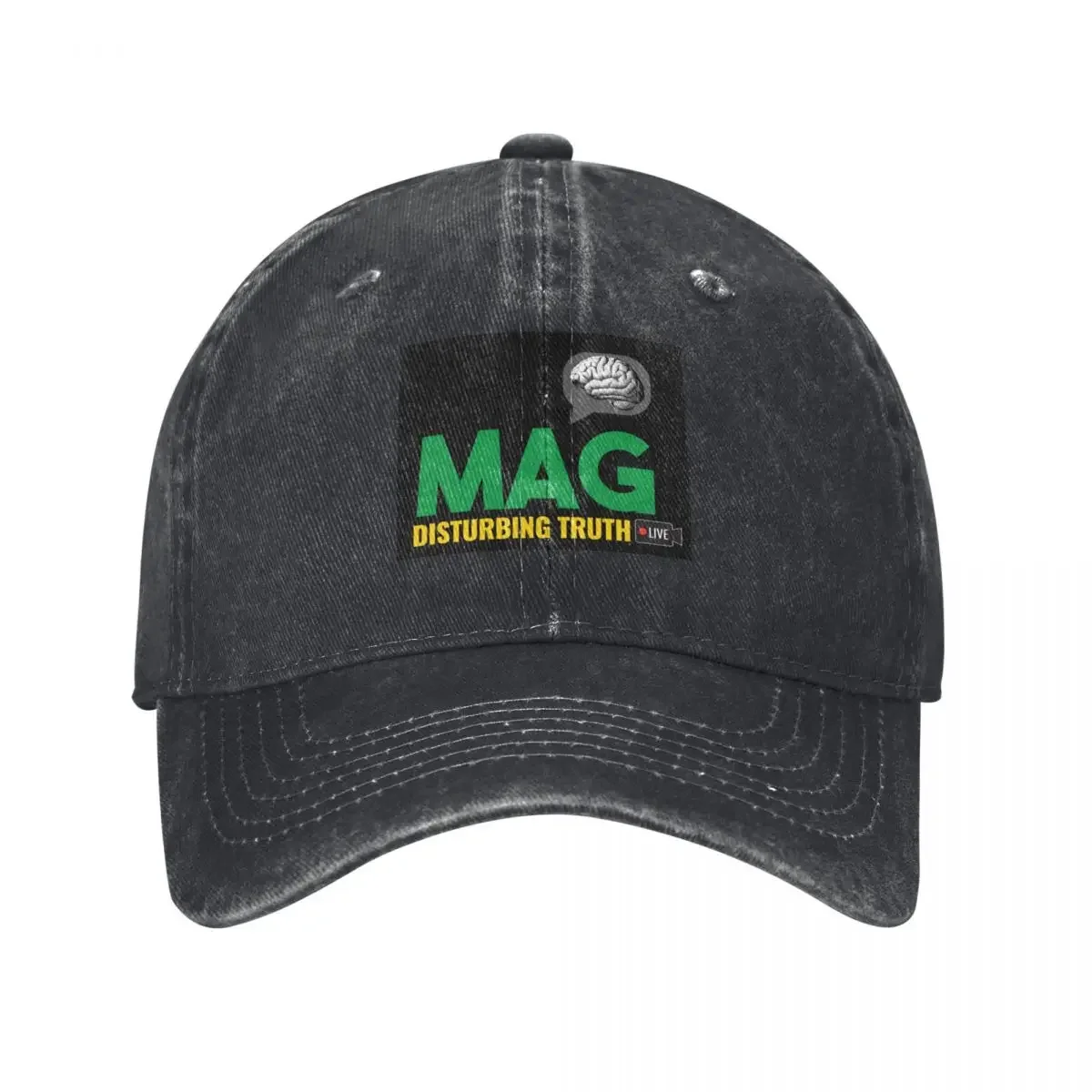 MAG DISTURBING TRUTH LIVE Baseball Cap Snap Back Hat Big Size Hat Baseball For Men Women's