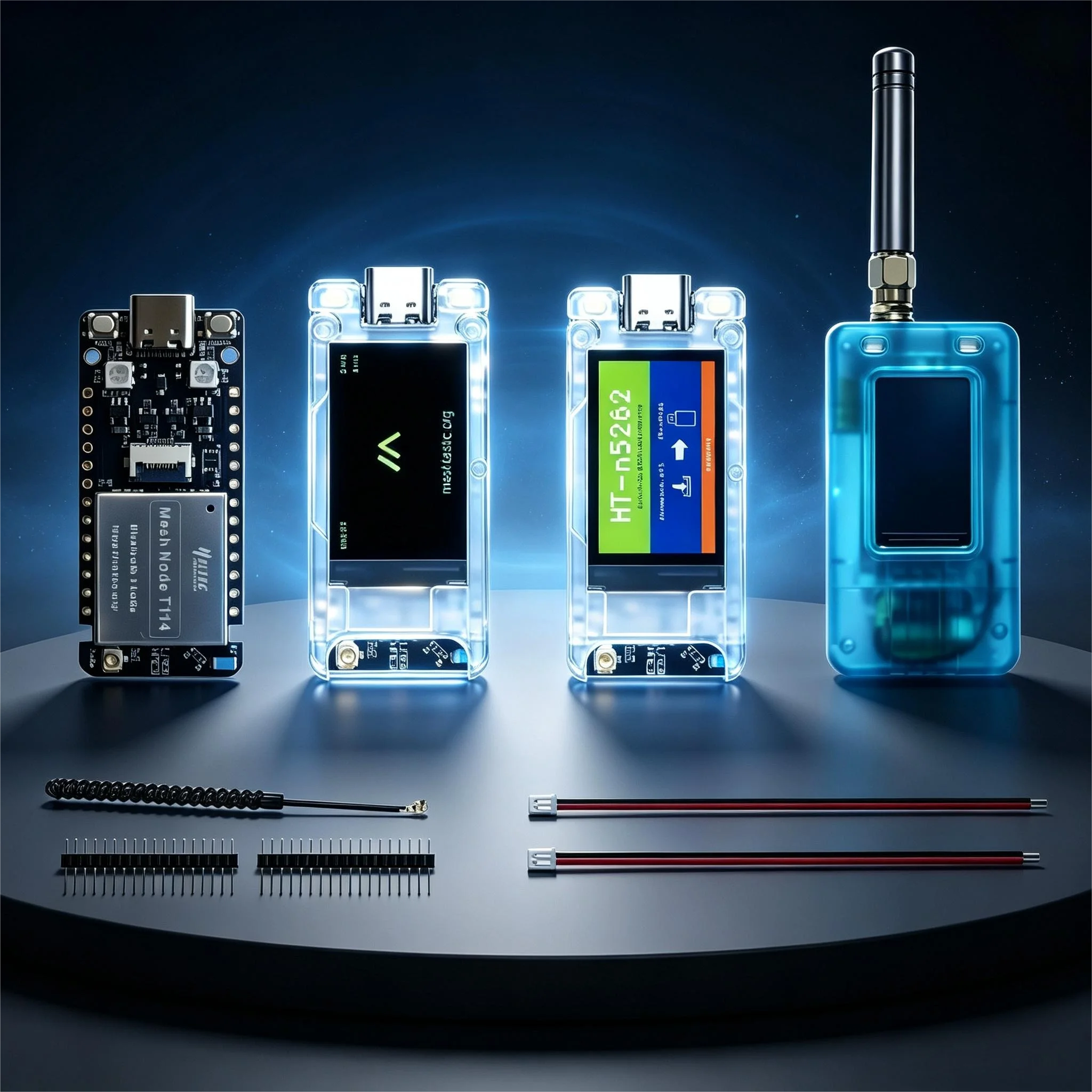 heltec-mesh-node-t114-v20開発ボード（sx1262-lorawan-gpsトラッカー搭載、arduino-ble測位、meshtastic対応）