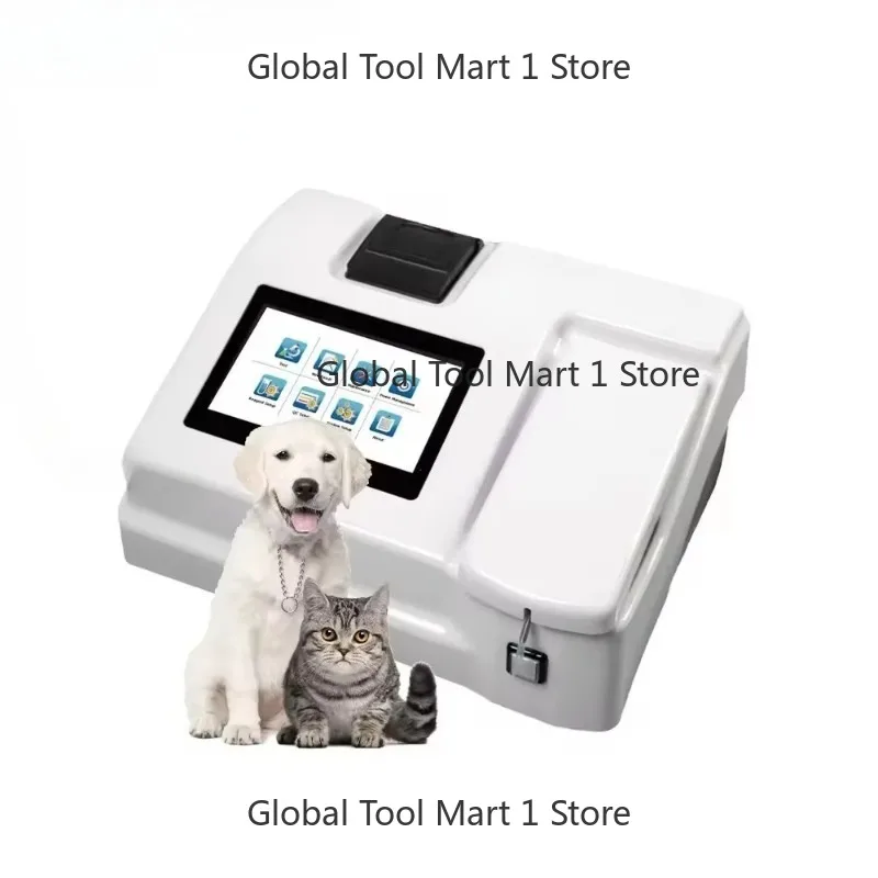ES-103 Semi-Auto  Analyze-r Touch Screen Pet Industrial Inspection Electronic Power WISD-OM  Ve=terinary Clinical Equipment