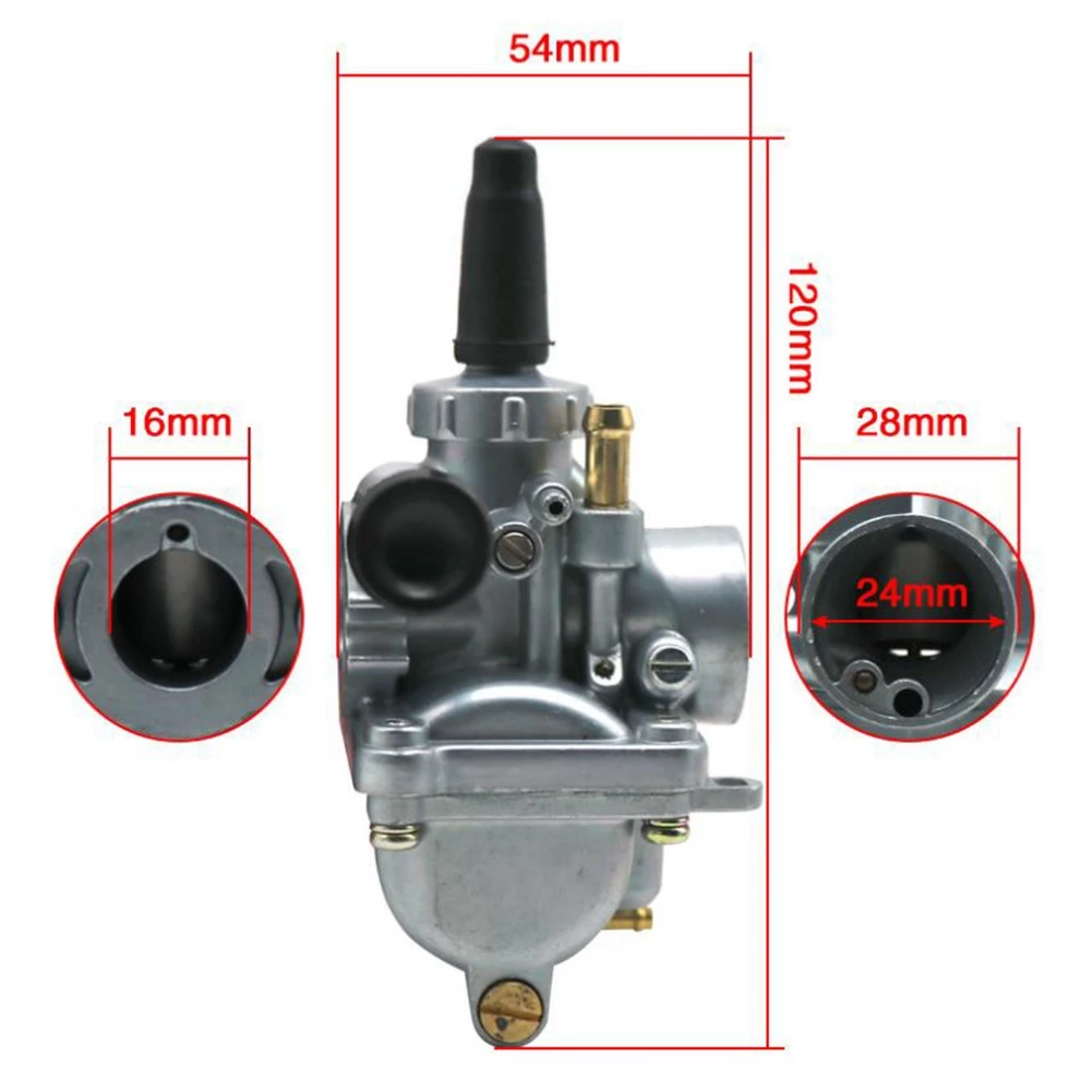 New Carburetor Assembly for Yamaha DT 50 Vergaser VM16 16mm DT50 MX 82-89, R 90-97, RD50 M MX 80-84