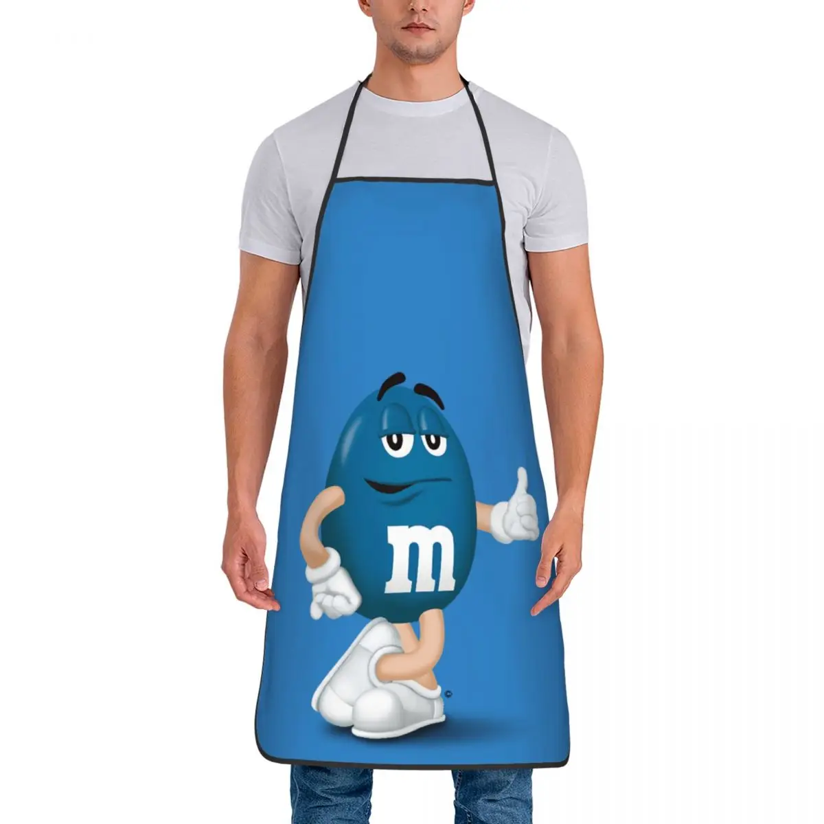 Unisex The Best Bib Apron Adult Chef Tablier Cuisine for Cooking Kitchen Baking M Chocolate Cuisine for Painting