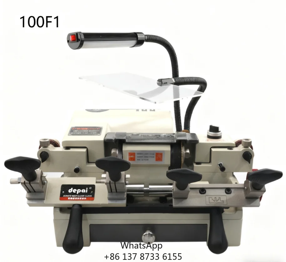 เครื่องทำกุญแจอเนกประสงค์ Depai 100F1 สำหรับช่างทำกุญแจและซ่อมกุญแจโลหะ