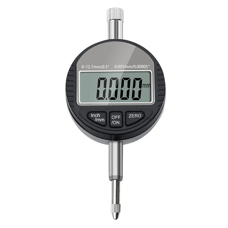 DTI Digital Dial Indicator Electronic Indicator Gauge 0.001Mm Resolution,0-12.7Mm/0-0.5 Inch Range Dial Test Indicators