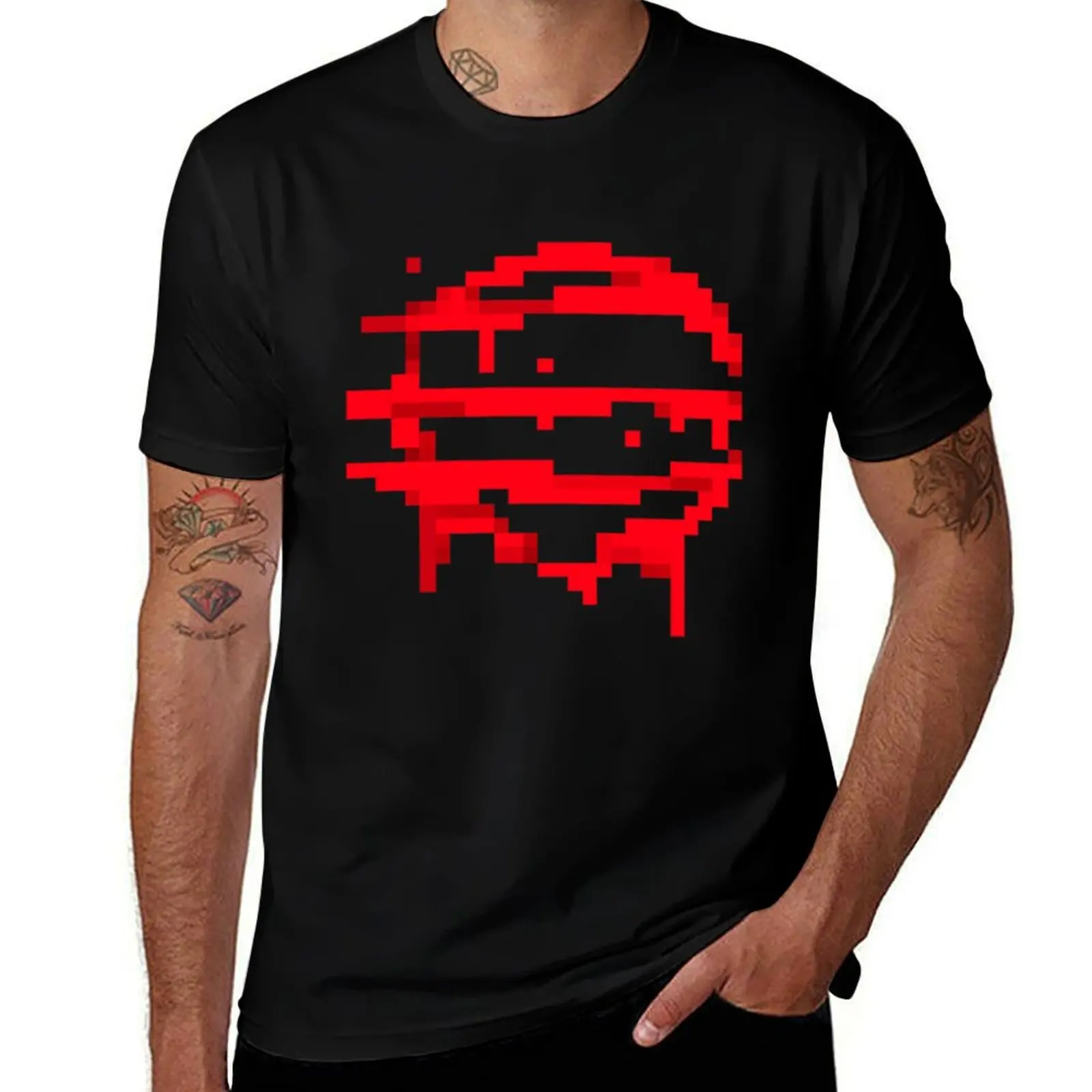 Hotline Miami - 50 Blessings Logo T-Shirt Sports Basic Short Sleeve T-Shirt