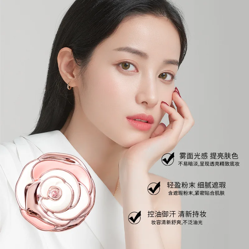 Air cushion BB CC Cream Whitening Foundation Base Cream De Maquillaje Rose Setting Makeup Oil Control Waterproof Concealer