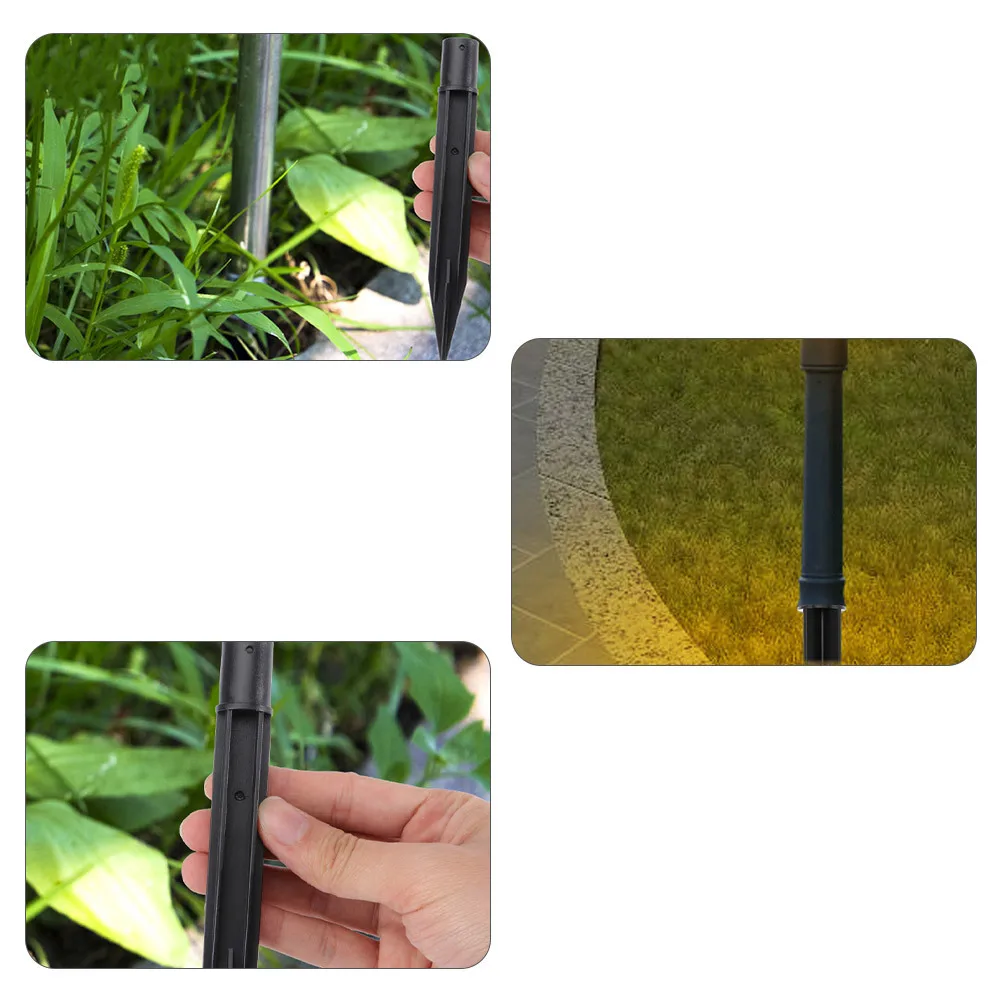 

10Pcs Lawn Lamp Ground Stakes Plastic Replacement Spike Outdoor Solar Light Yard Garden Landscape Accessories Stakes for Ground