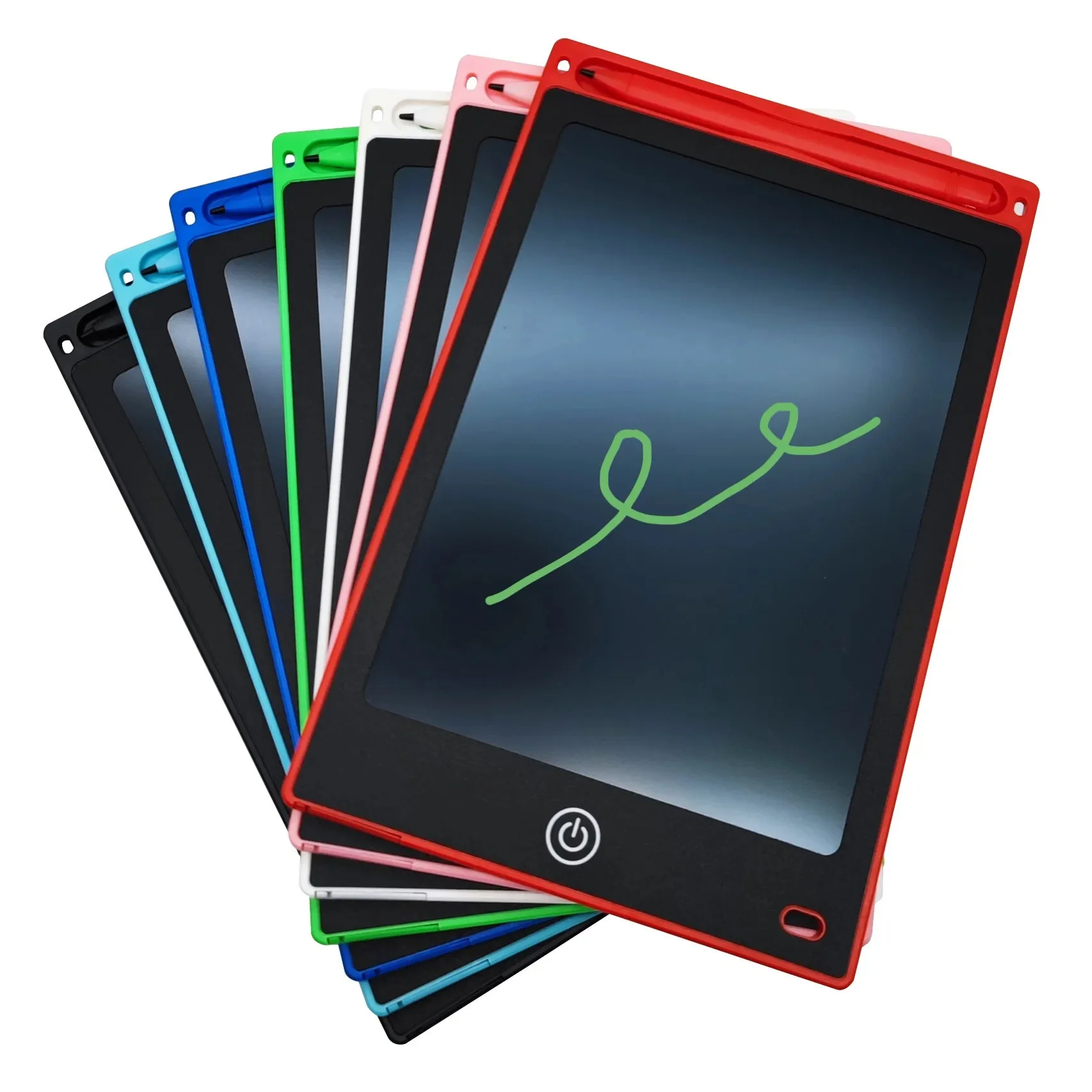 Tableta de escritura LCD, tablero de dibujo electrónico de 6,5/8,5/10/12 pulgadas, almohadillas de escritura a mano portátiles ultrafinas, regalos