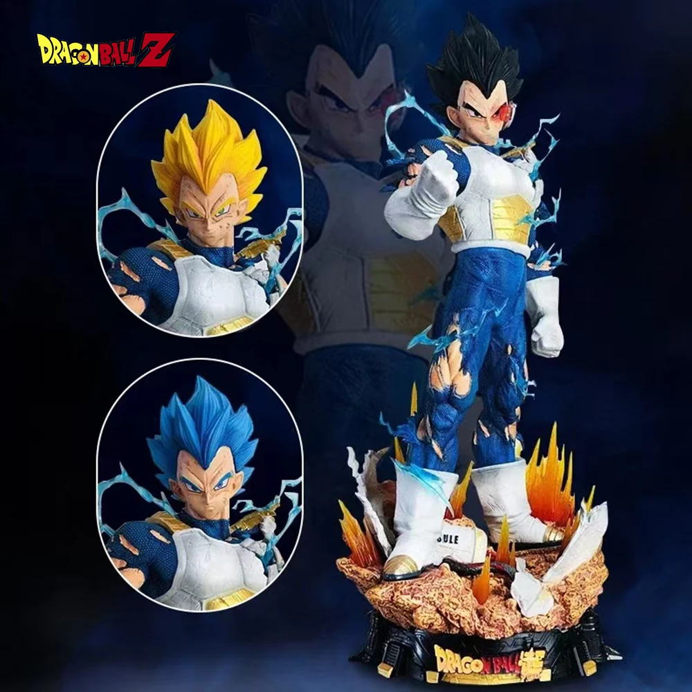 23cm Dragon Ball Vegeta Figure Vegeta Figurine Pvc Model Action Figures Gk Statue Collection Ornament Model Toys Birthday Gifts