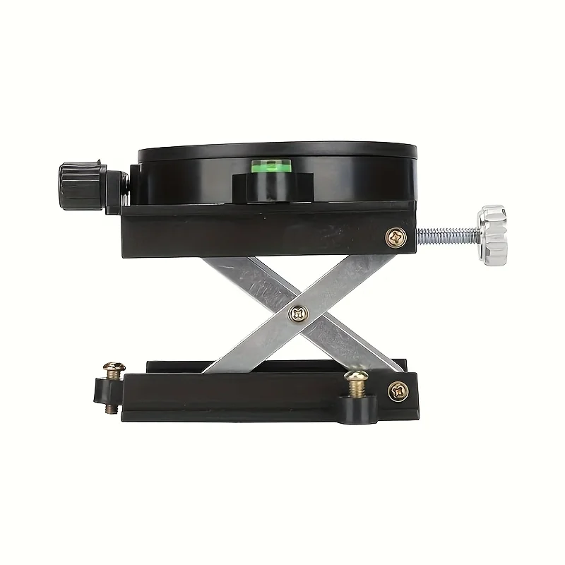 Aluminum Alloy Automatic Leveling360°Rotating Workbench，With adjustable height、Precise adjustment knob and sturdy base，Suitable