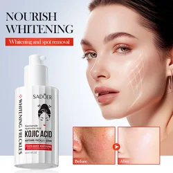 Kojic Acid Face Serum 40ml Brightening Whitening Moisturizing Essence Skin Care Niacinamide Hyaluronic Acid Serum Lightening