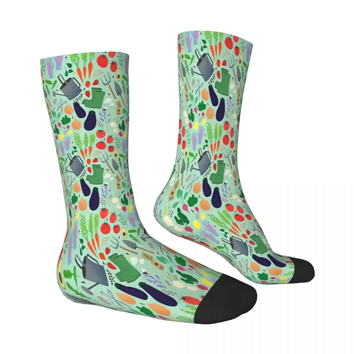 Garden Party Vegetable Socks Male Mens Women Spring Stockings Polyester