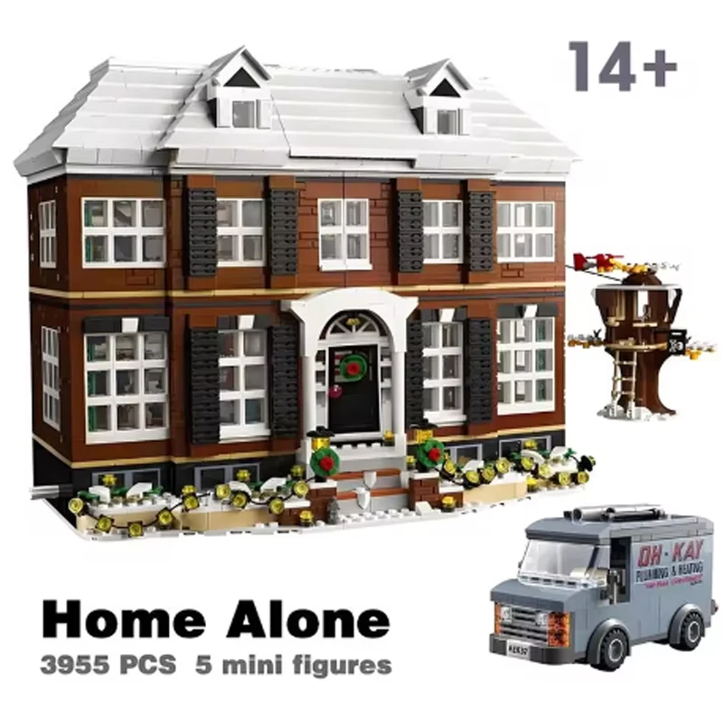 Idées film 3955 pièces Moc 21330 maison seul ensemble de maison modèle blocs de construction briques pour garçon enfants cadeaux de noël A68478