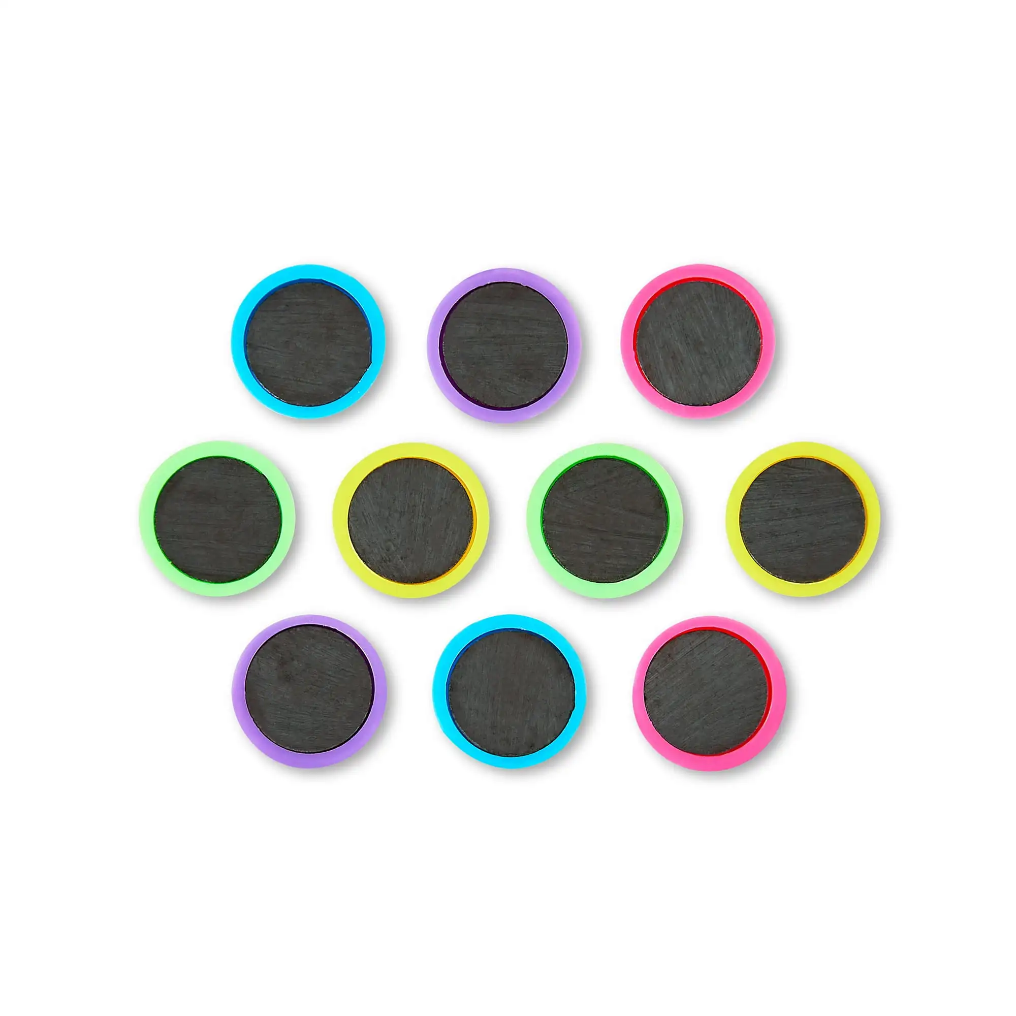 (4 pack) Pen+Gear Multicolored Magnet Set, 10 Count