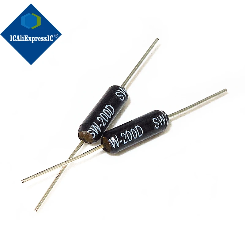 10pcs/lot SW-200D Vibration switch Ball switch Tilt switch Double bead Angle sensor In Stock