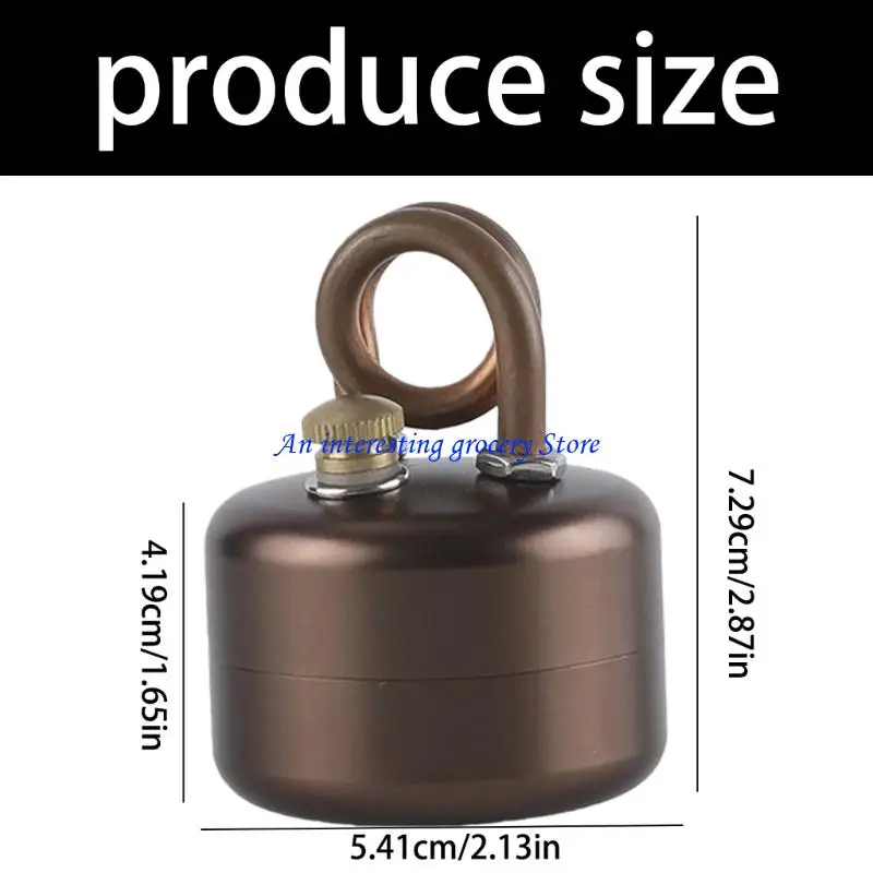 652D Energy Efficient Small Alcohols Stove Replacement Spirit Burners Camp Stove for Camping Backpacking Trip Enduring - view 6