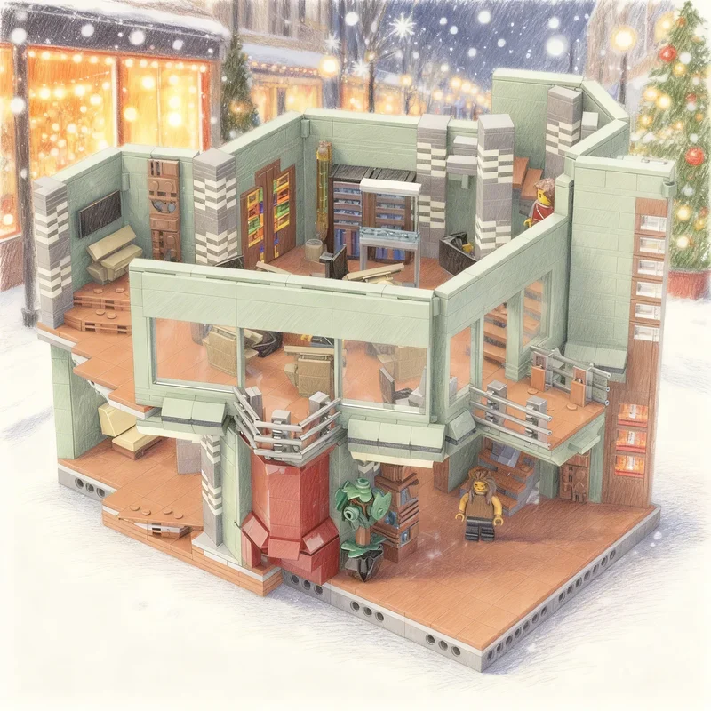 

2938 деталей MOC: Конструктор «Космическая комната управления Стартгейт Атлантис», модель космического корабля, рождественский подарок, игрушка, креативная идея для самостоятельной сборки, для детей