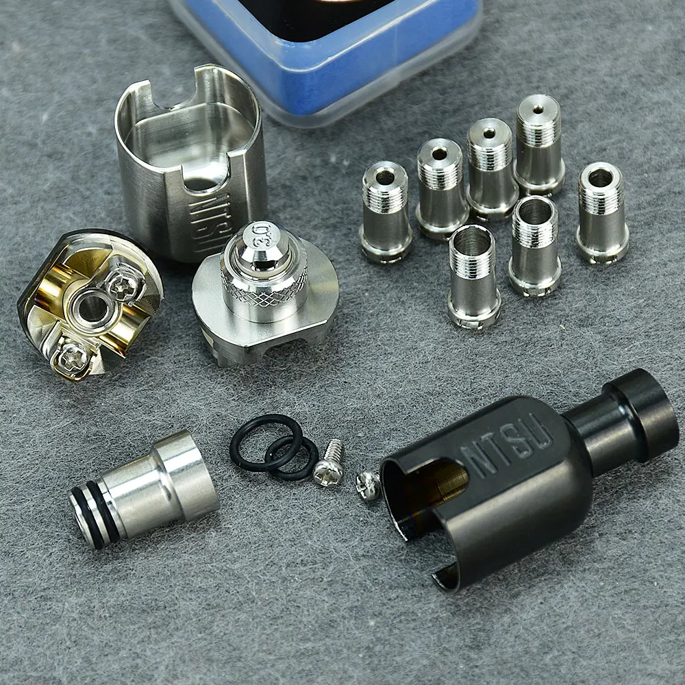 Wolfcoolvape NTSU สไตล์ RBA สะพาน 316ss สําหรับ Billet/BB/Boro Tank Air Pins 1.0 / 1.2 / 1.5 / 2.0 / 2.5 / 3.0 / 3.5 / 4.0 มม.