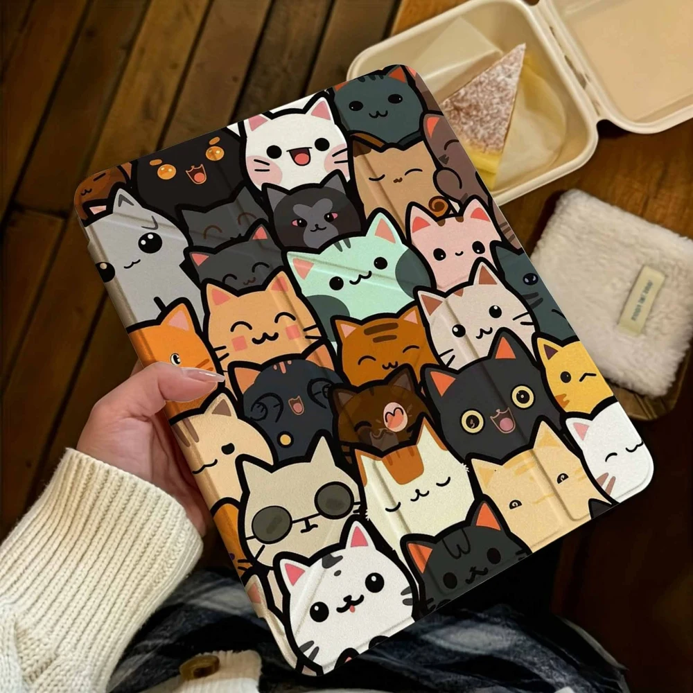 Kawaii Bunnies Gift Boxes For Samsung Galaxy Tab A8 A9 A11 S6 S7 S8 S9 S10 FE Plus Lite Protective With Pen Slot Tablet Case