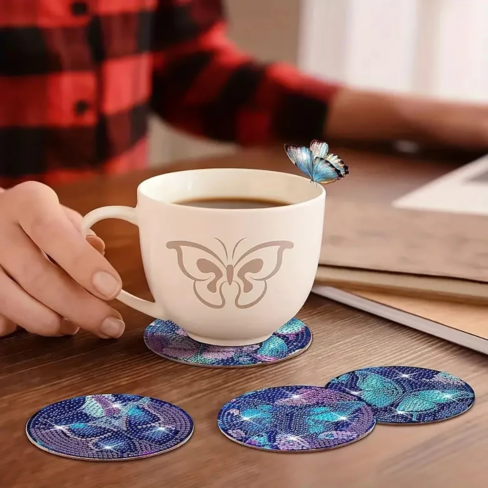 8 Diamond Art Painting Coaster - огляд і ціна Resin Art Canvas