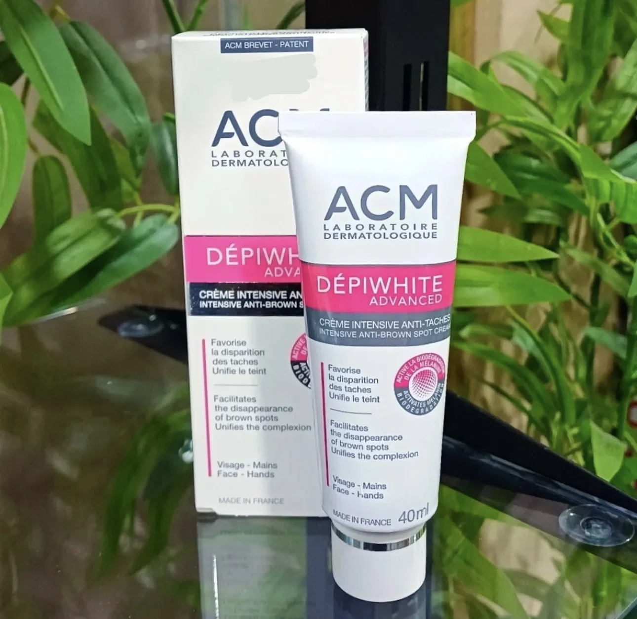 Crema Hidratante Dépiwhite Original de 40 ml para Reducir Manchas Oscuras, Crema Intensiva Avanzada Anti-Manchas Oscuras, Crema para Aclarar e Igualar el Tono de Piel