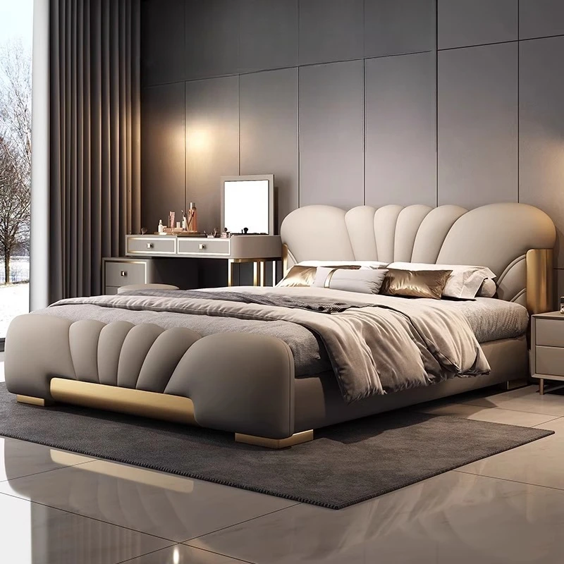 180x200 سنتيمتر سرير مزدوج الديكور غرفة نوم الجمالية الفاخرة الملك حجم تخزين السرير الألواح الأمامية الإطار كاما كاسال التوأم الأثاث