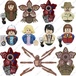 Montauk upside down world Building Blocks Demogorgon Vecna Eleven Mini action figures Bricks Model Movies dolls Toys Kids Gift