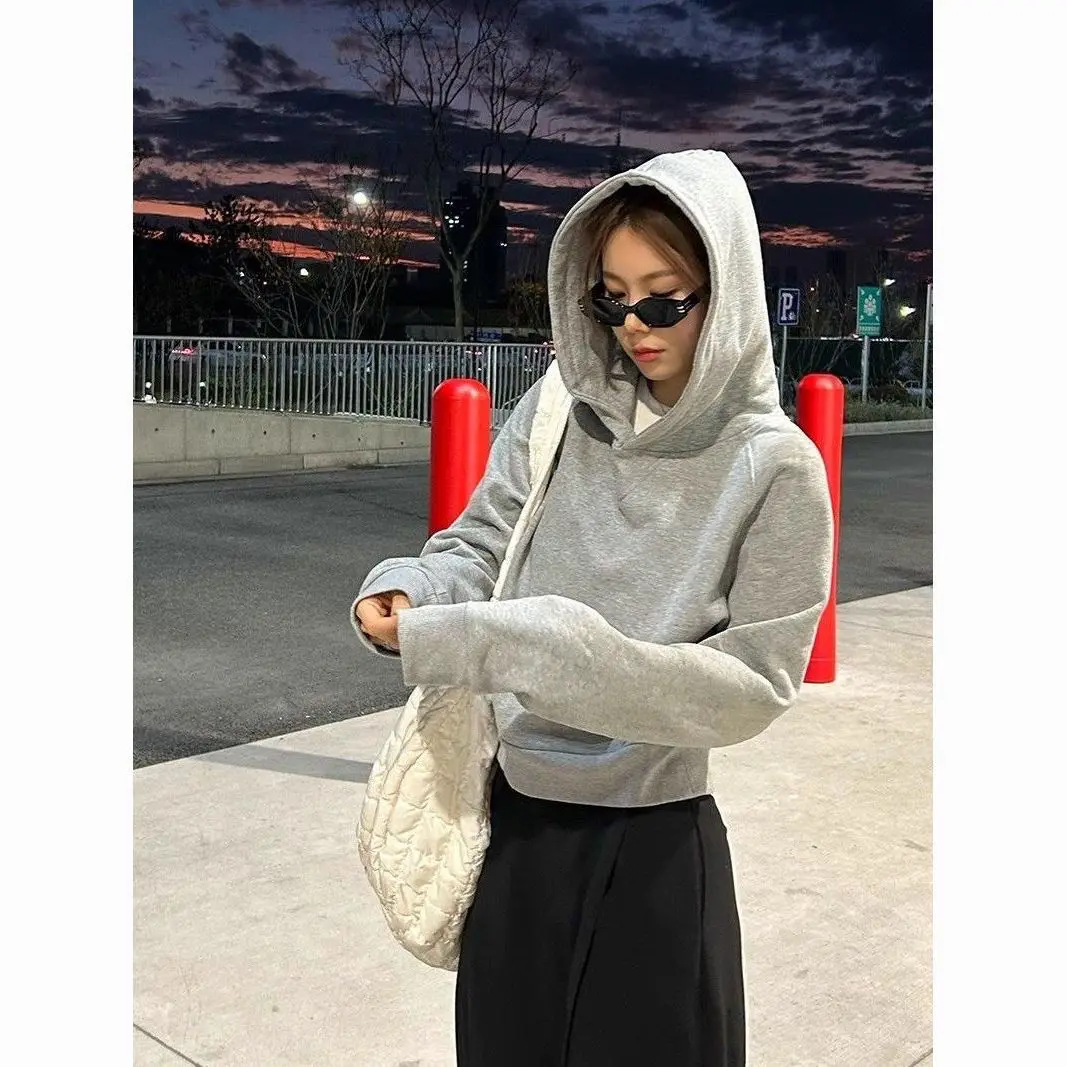 

Толстовки с капюшоном для женщин Y2K Одежда Университета Праздничная вечеринка Элегантность Красочные аппликации Всесезонные легкие красивые Moletom Y2K