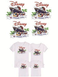 DISNEY CRUISE LINE printing for clothes DIY patches for children Sticker on clothes