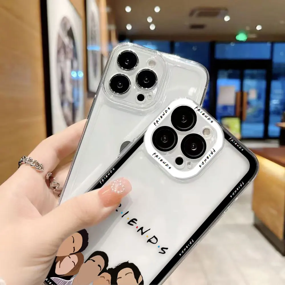

Funny Friends TV Show Custom Photo Clear Phone Case For MOTO G9 PLAY G22 G30 G32 G52 G53 G60 G60S G71 G72 G73 EDGE 40 Case Funda