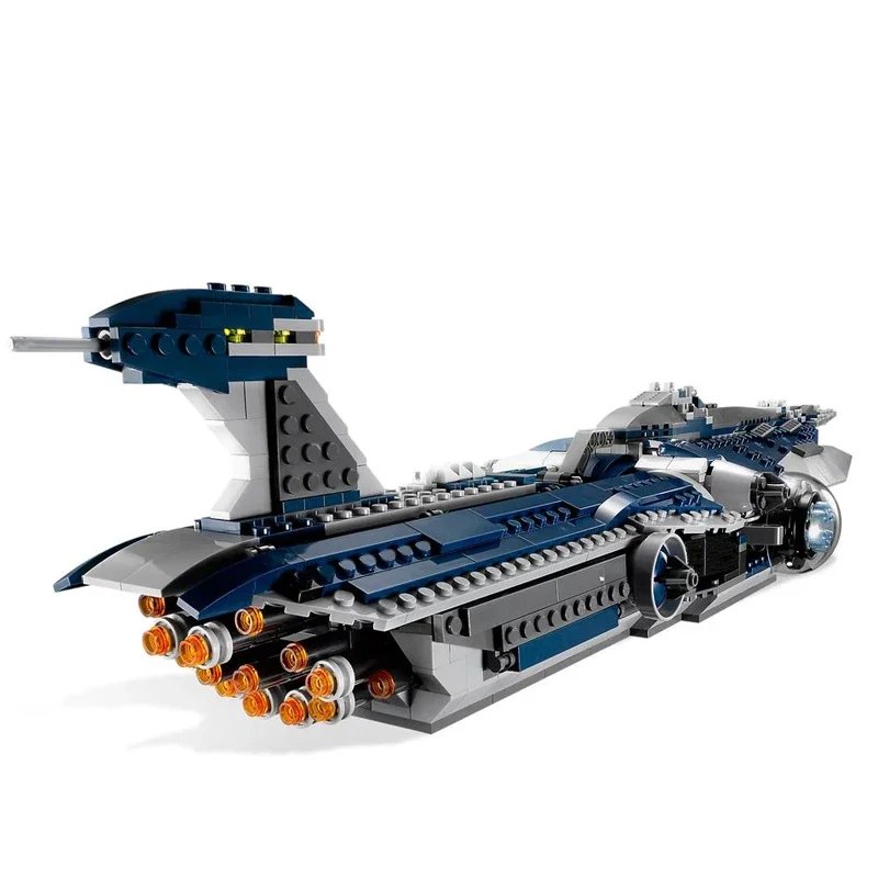 NEW Star Plan MOC-9515 The Malevolence Fighter MOC Space Series Building Blocks Assemble Bricks DIY Model Kids  Birthday Gift