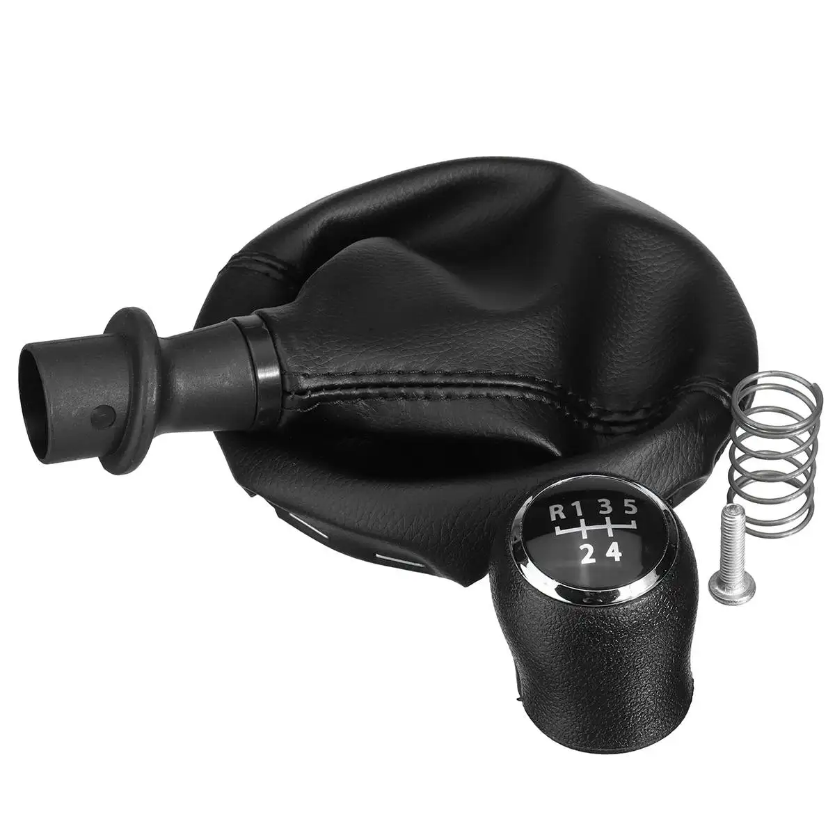 5 سرعات دليل والعتاد عصا التحول المقبض و gator واقي أحذية بلاستيك لشركة فولكس فاجن لشركة فولكس فاجن الناقل T5 T5.1 T6 Gp 2003-2019