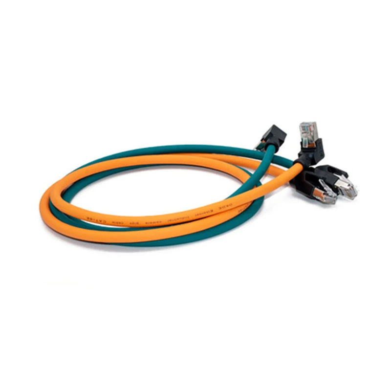 RJ45 CAT6 High Flexibility Drag Chain Gigabit Shielded Network Cable Oxygen-free Copper Core high-speed Signal Transmission