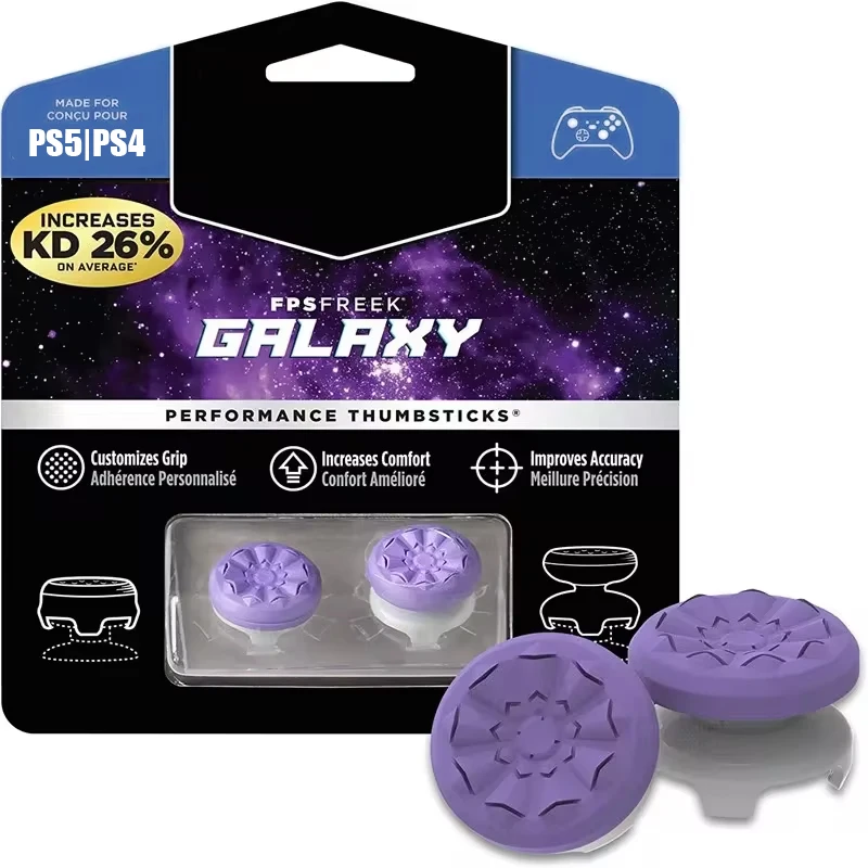 Freek Galaxy Performance Thumb Grip Caps Silicone Analog Stick Protect non-slip Cap Cover For PS4/PS5 Xbox Series S/X Controller