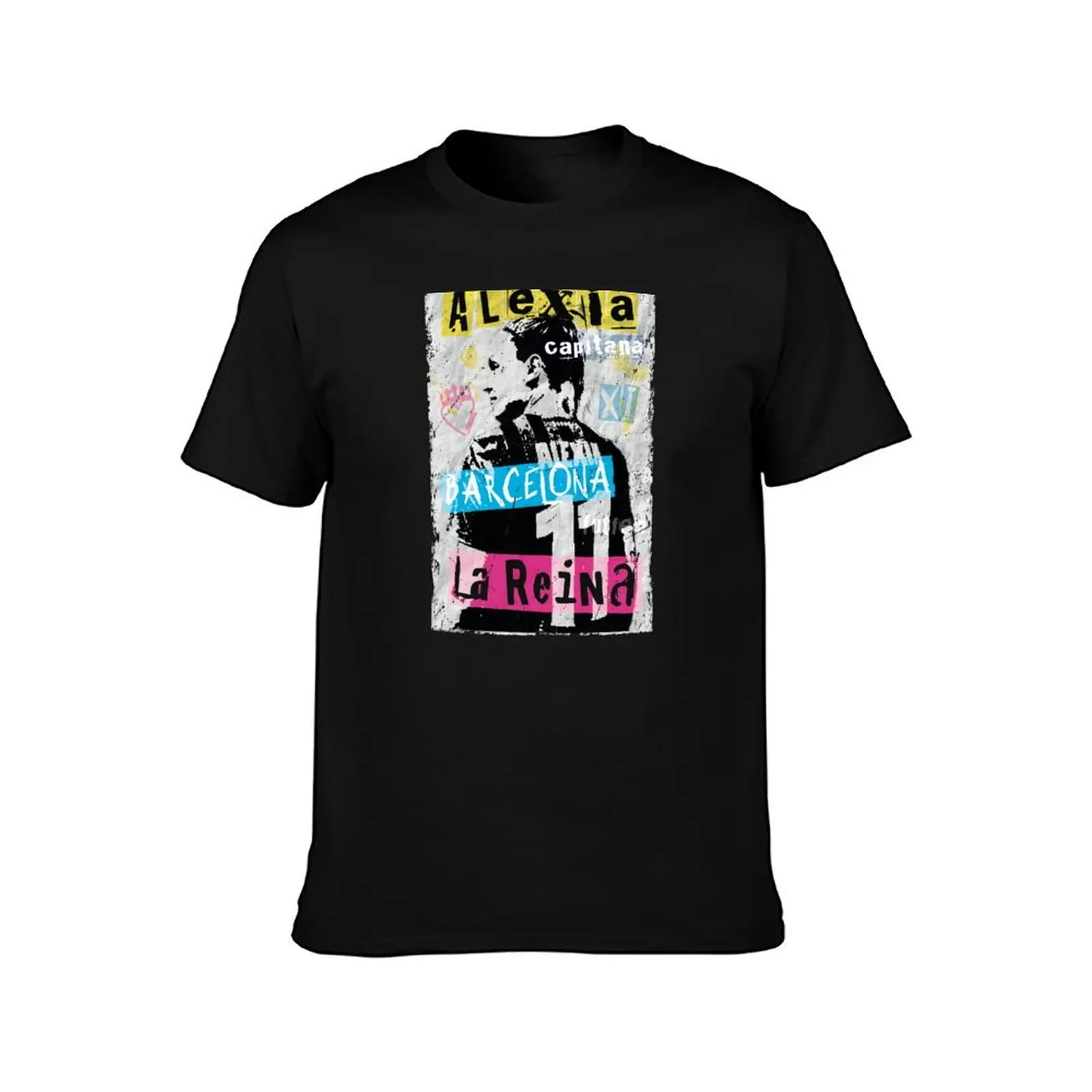 Alexia La Reina - punk style poster T-Shirt custom t shirt plus size tops mens plain t shirts