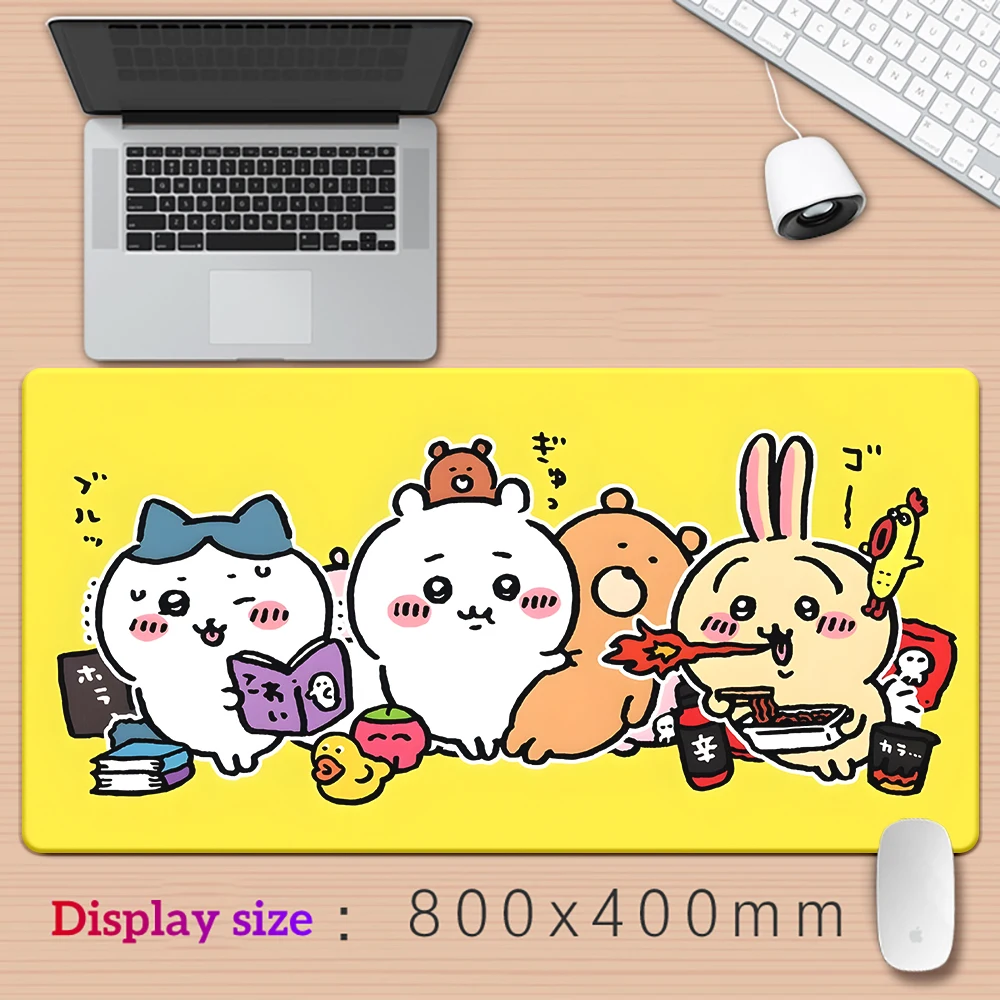 Chiikawa Cartoon Mouse Pad Keyboard Gaming Accessories Mouse Mats, Cute mouse pad, Game Office  coffee table coasters mat