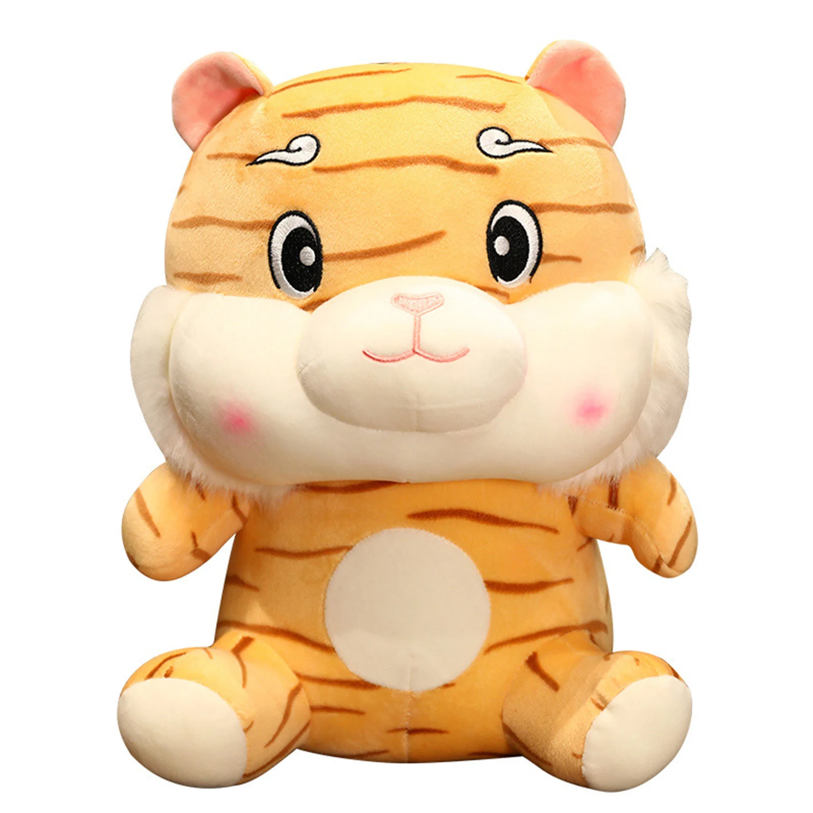 

Очаровательная мягкая игрушка в форме тигра, мягкая кукла, украшение для дома и офиса, 3D декоративная подушка, подарок на день рождения для детей