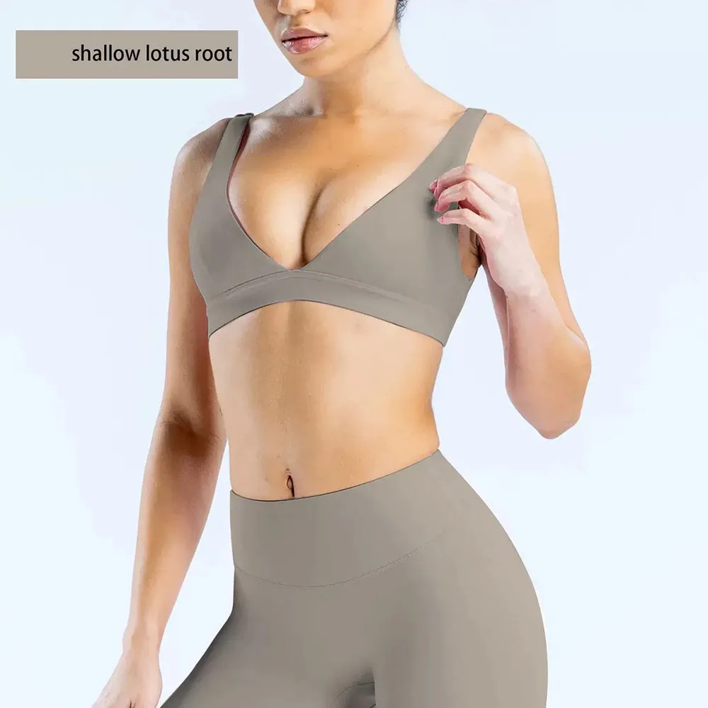 ‌Women's Textured Seams Yoga Sports Bra - 4-Way Stretch Quick Dry & Breathable For Fitness Training