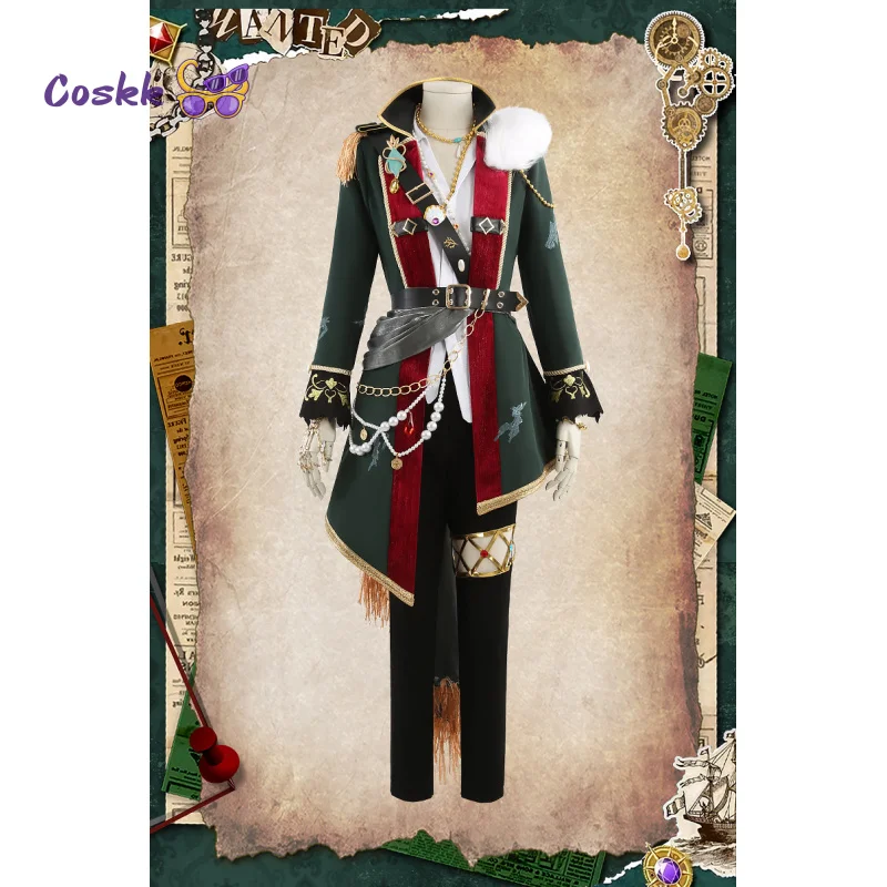 

Ensemble Stars Undead Hakaze Kaoru Cosplay Sakuma Rei Costume Koga Ogami Uniform Halloween Carnival Party Clothing For Women Men