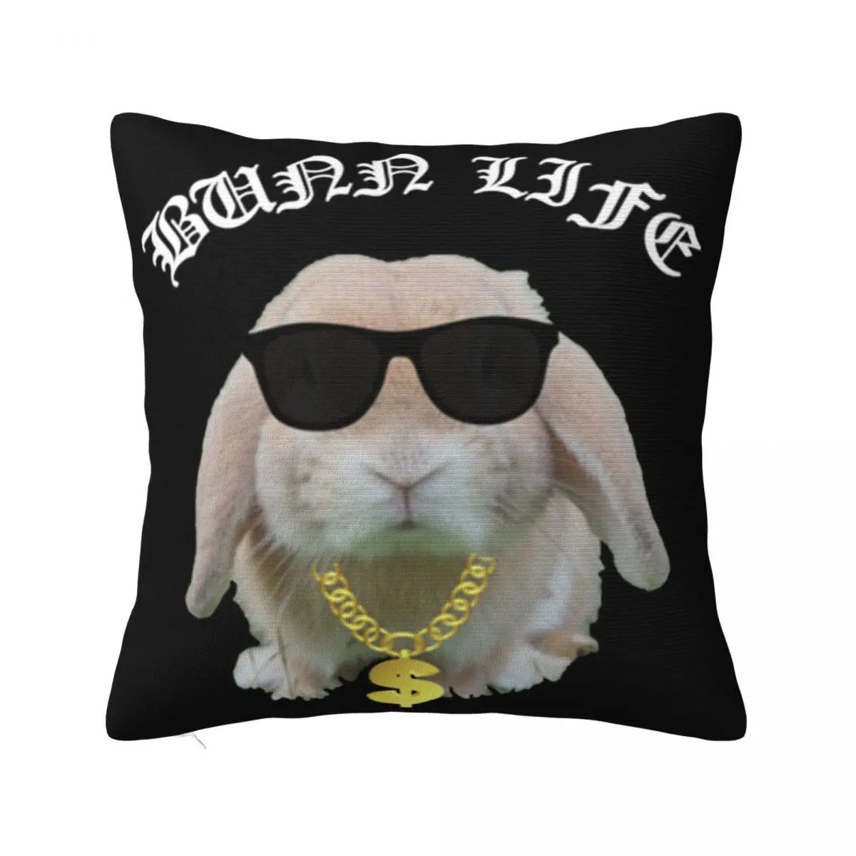 Bunny T Thug Bunny Men Women Kids Rabbit Bunn Life Loose Kawaii New Design Boy Funny Hipster Pillow Case